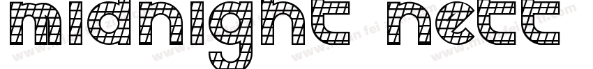 midnight nett字体转换